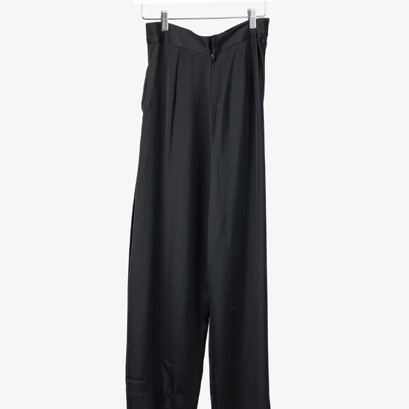 Gianni Versace Vintage Asymmetrical Draped Silk Pant - Picture 2 of 9